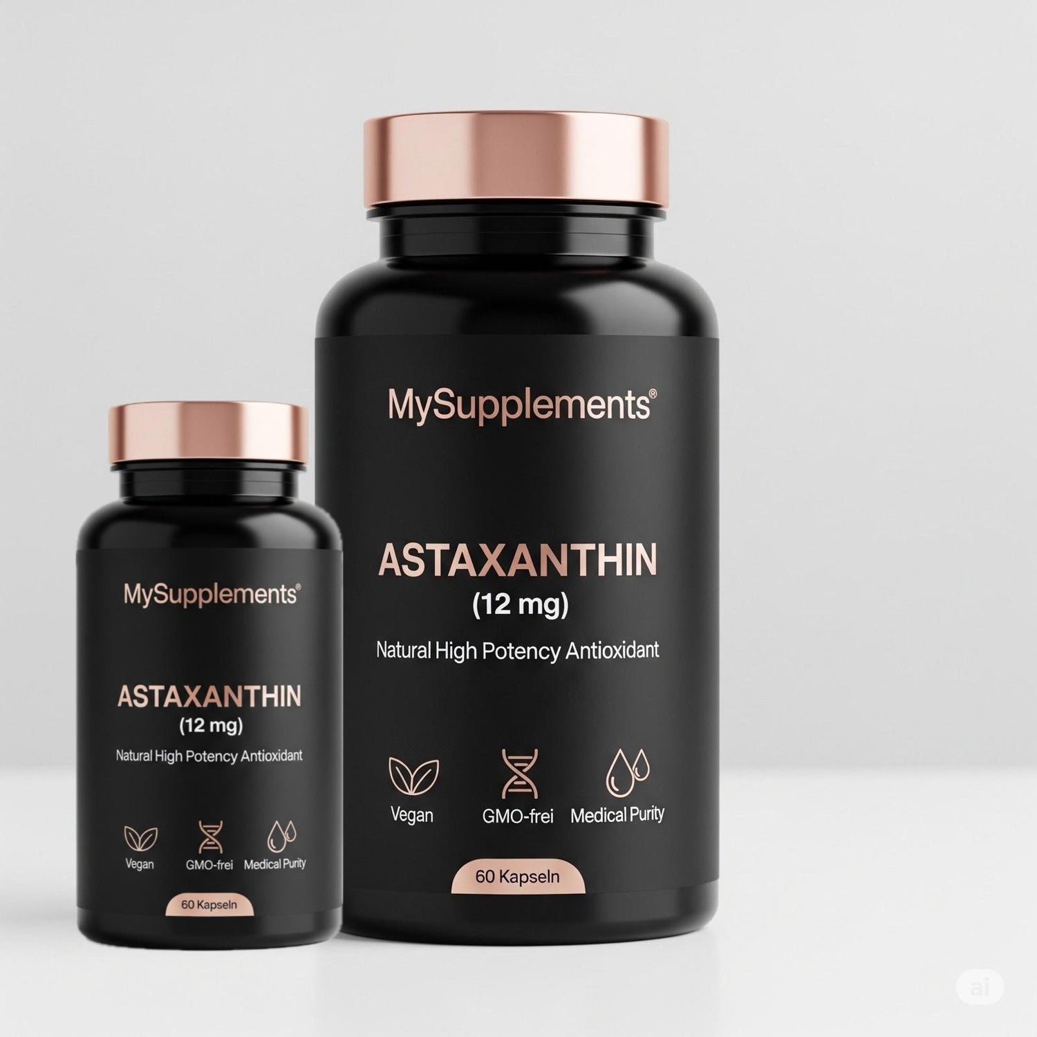 Astaxanthin Kapseln 12 mg – Haut & Zellschutz