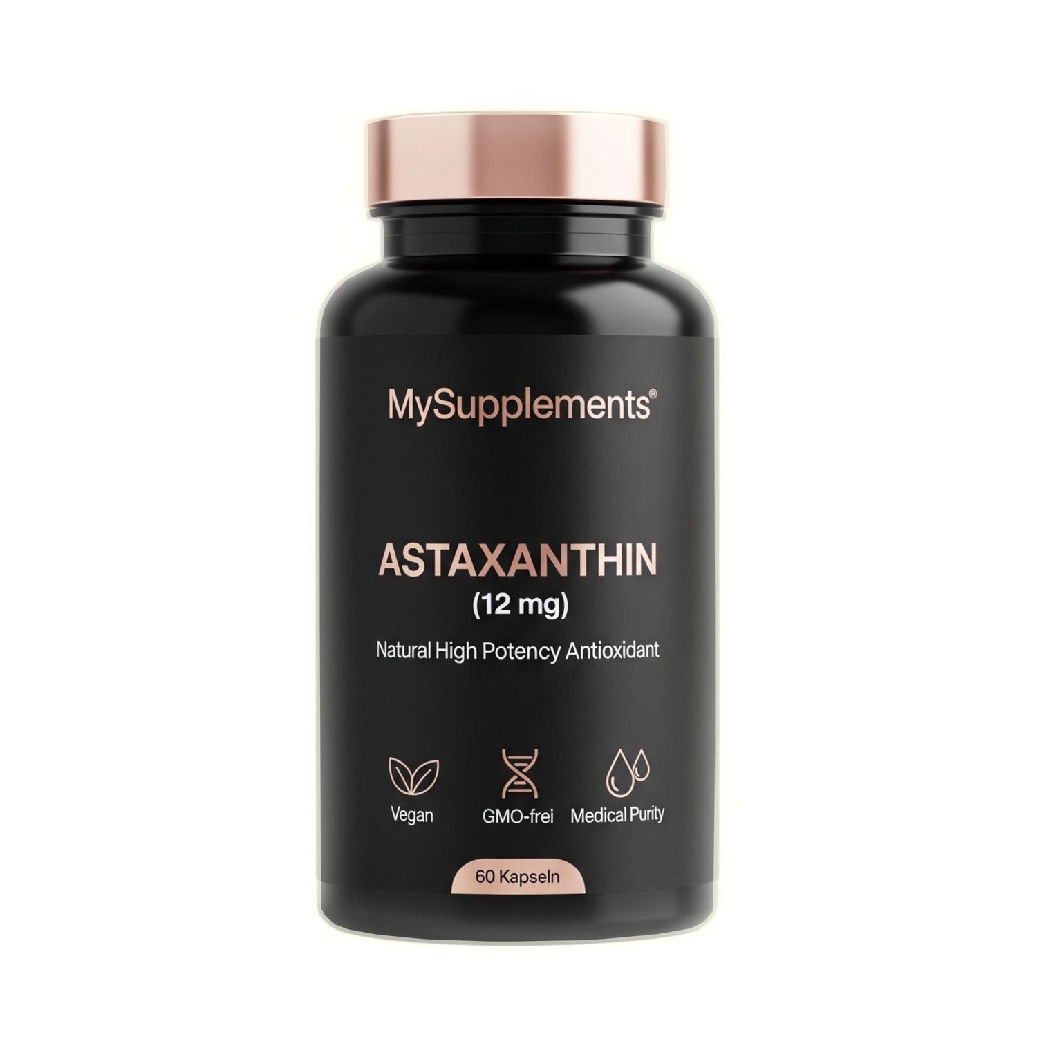 Astaxanthin Kapseln 12 mg – Haut & Zellschutz
