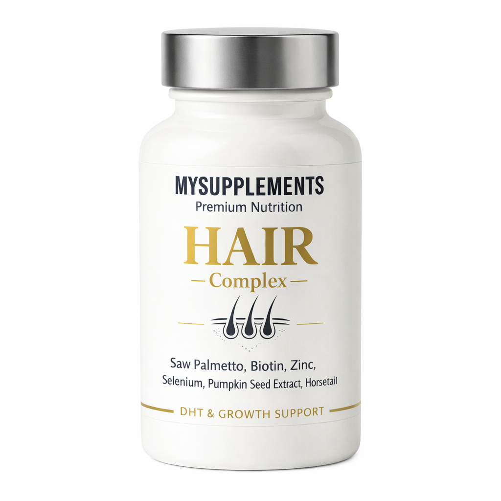 Hair Complex Kapseln mit Biotin, Zink & Saw Palmetto 60 Stück ☆ MySupplements