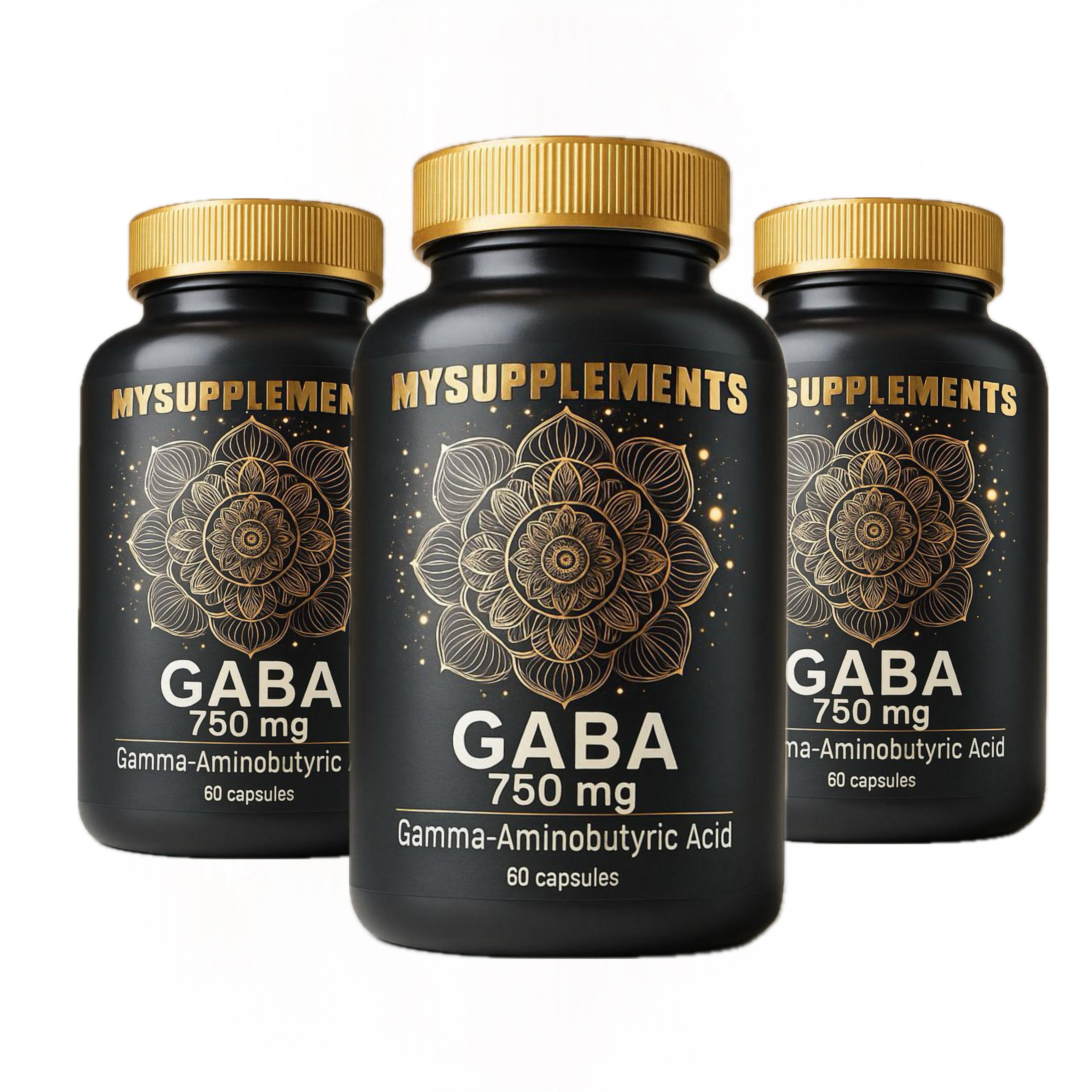GABA Kapseln – Gamma-Aminobuttersäure Komplex, vegan