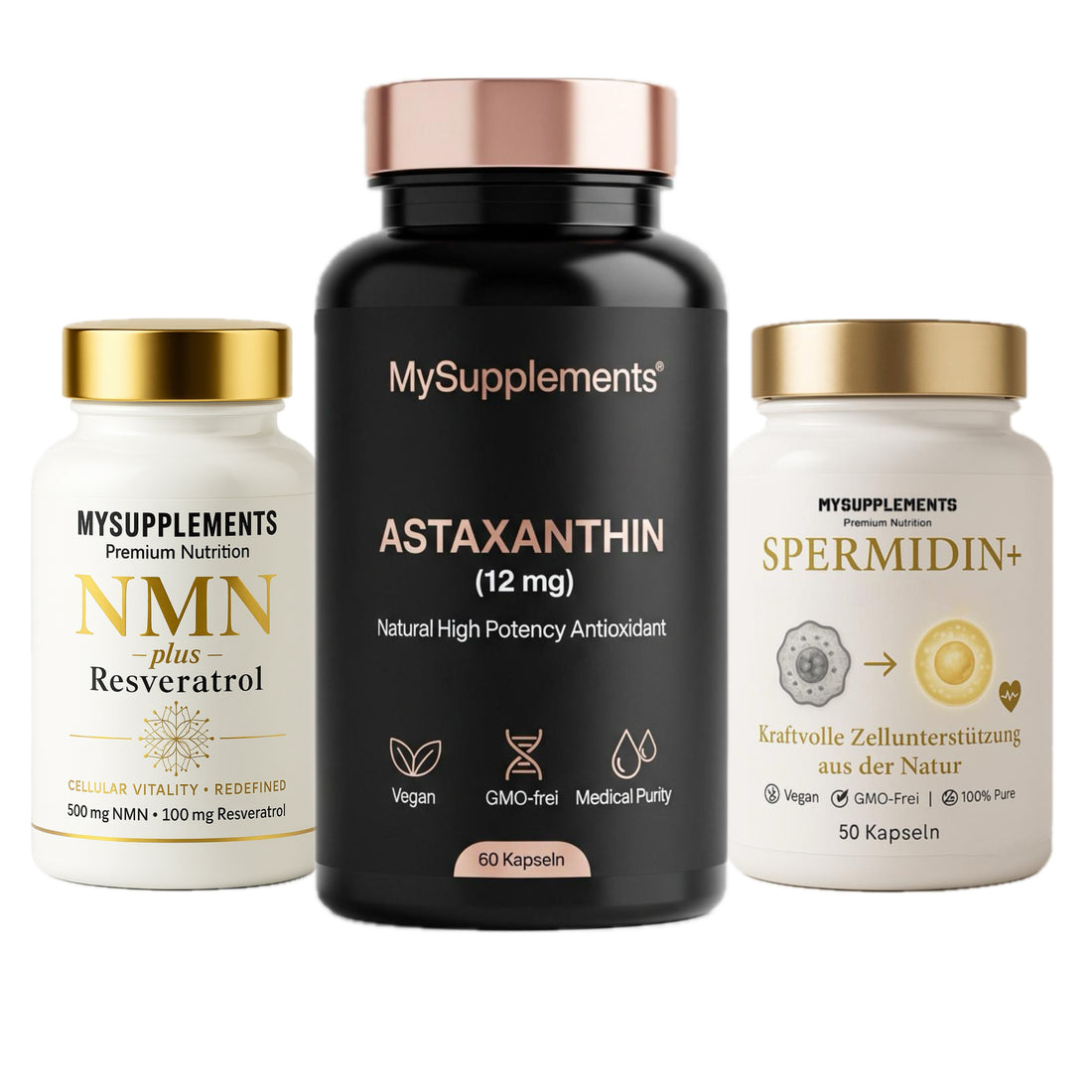 Longevity Starter Set – Zellgesundheit, Energie & Schutz