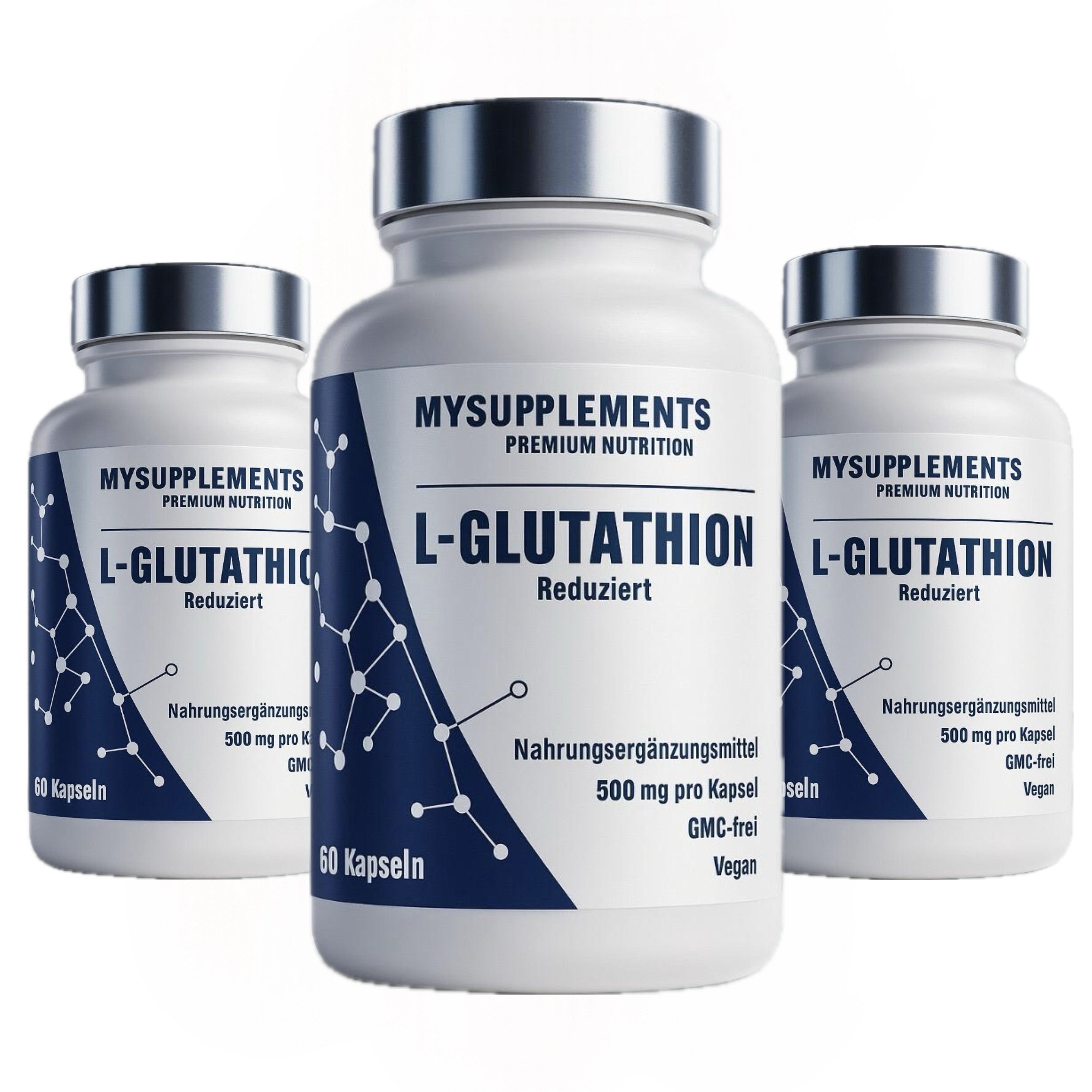 MySupplements® L-Glutathion – 500 mg reduziert (vegan)