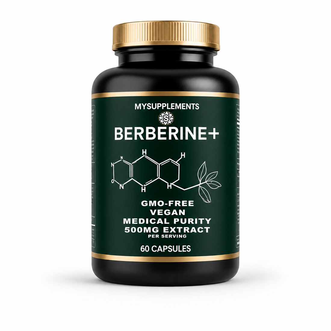 Berberin Kapseln – Hochdosierter Berberin-HCL Komplex