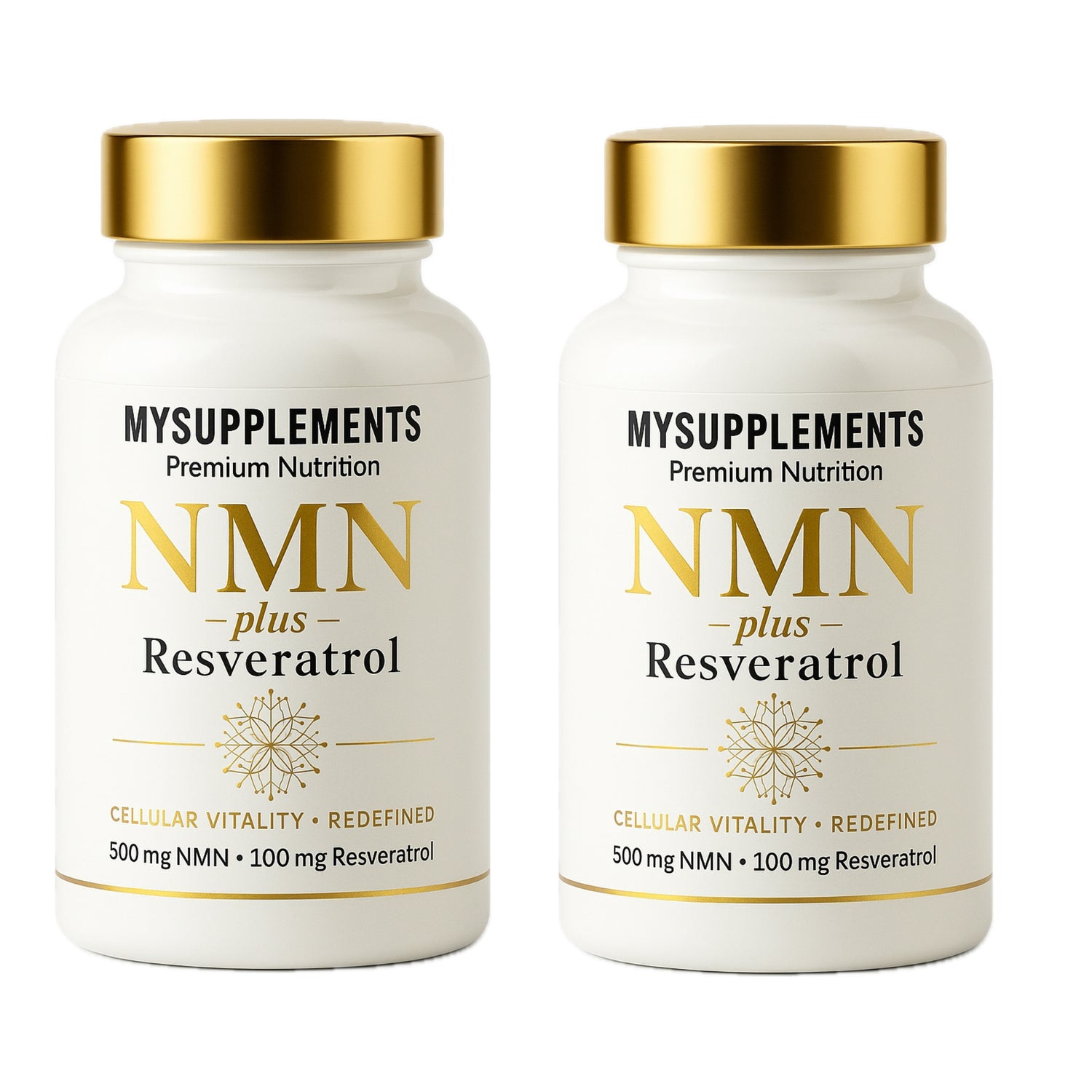 MySupplements® NMN + Resveratrol – Energie & Zellstoffwechsel