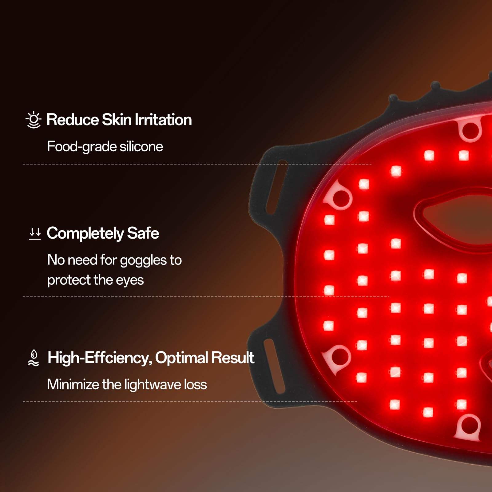 MySupplements® Premium LED Lichttherapie Maske – Silikon, 7 Farben, Anti-Aging & Hautstraffung
