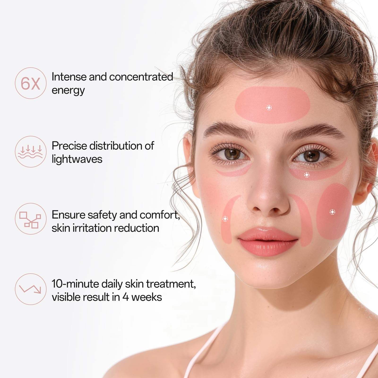 MySupplements® Premium LED Lichttherapie Maske – Silikon, 7 Farben, Anti-Aging & Hautstraffung
