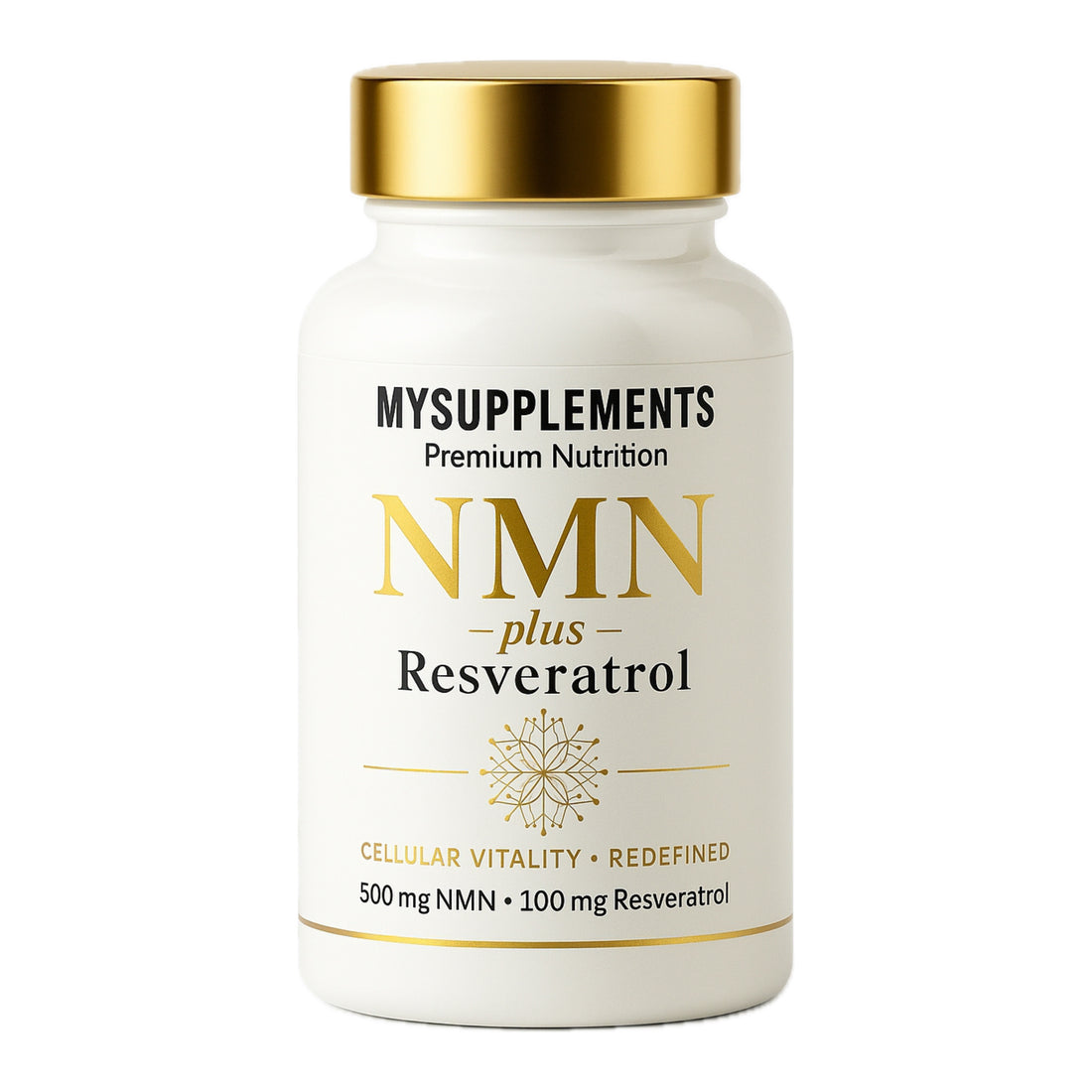 MySupplements® NMN + Resveratrol – Zellenergie &amp; Langlebigkeit