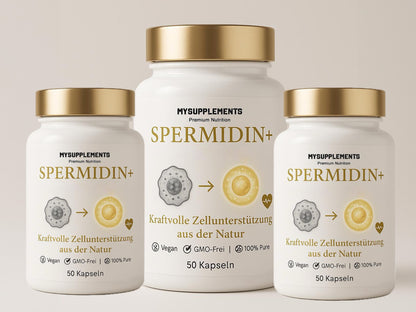 Spermidine Capsules – Herbal Complex with Wheat Germ Extract