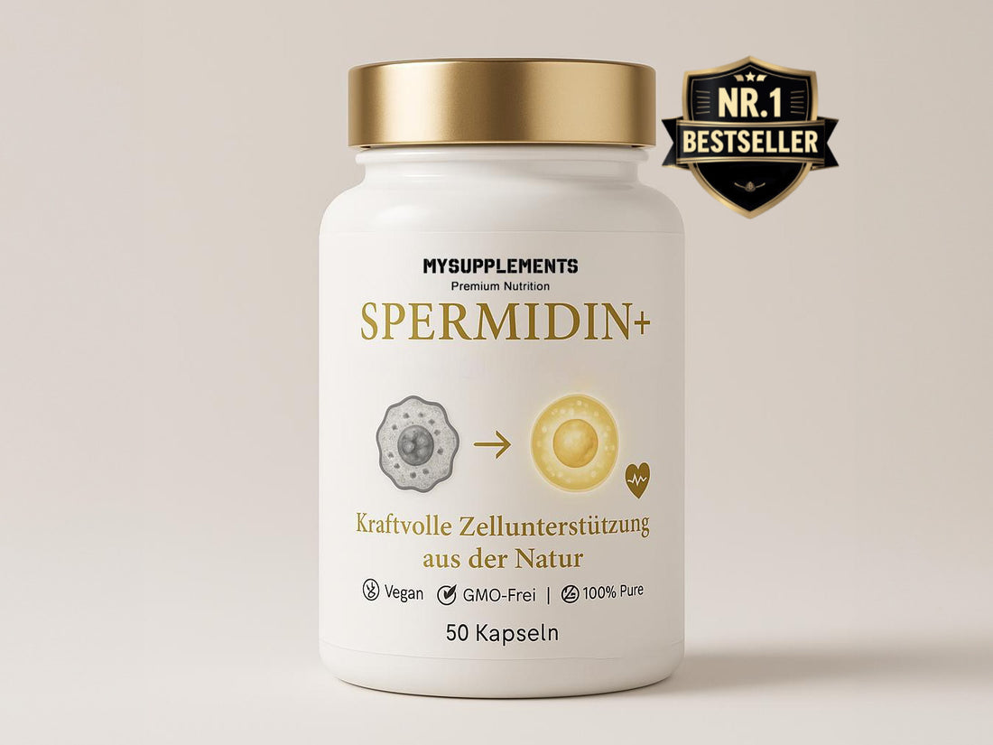 Spermidin Kapseln – Pflanzlicher Komplex mit Weizenkeimextrakt