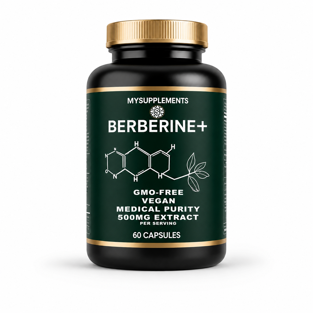 Berberin Kapseln – Hochdosierter Berberin-HCL Komplex