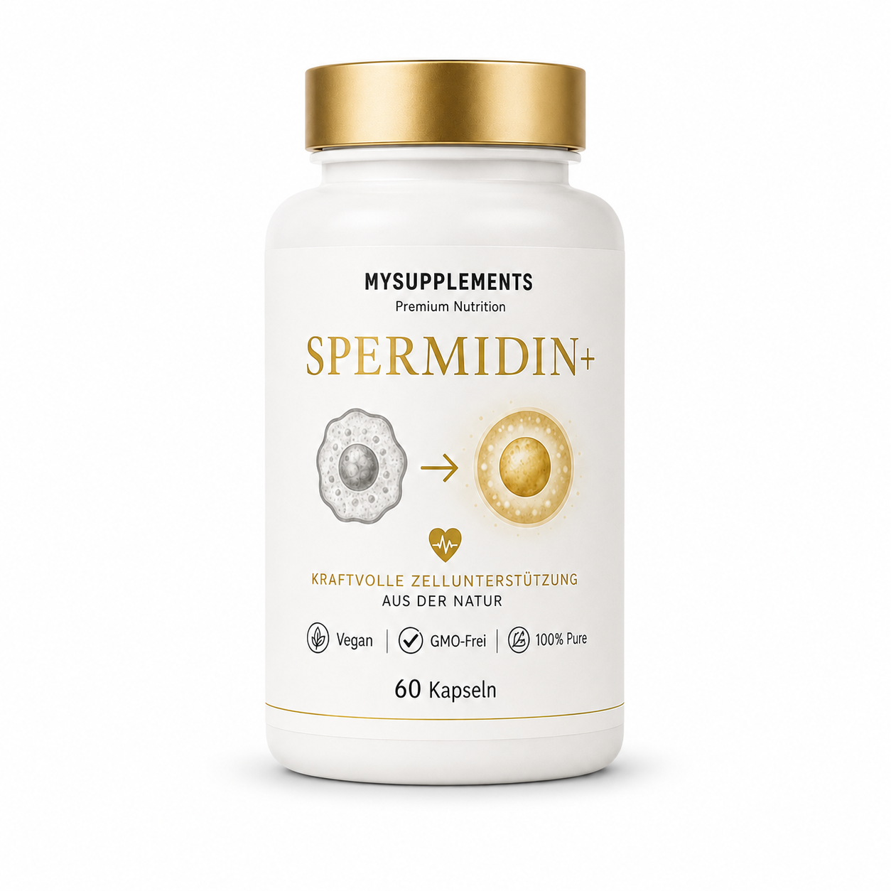 Spermidin Kapseln 10mg - 60 Kapseln
