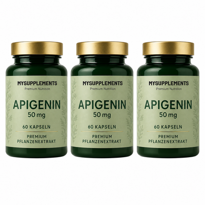 Apigenin Kapseln – Pflanzlicher Flavonoid-Komplex aus Kamille