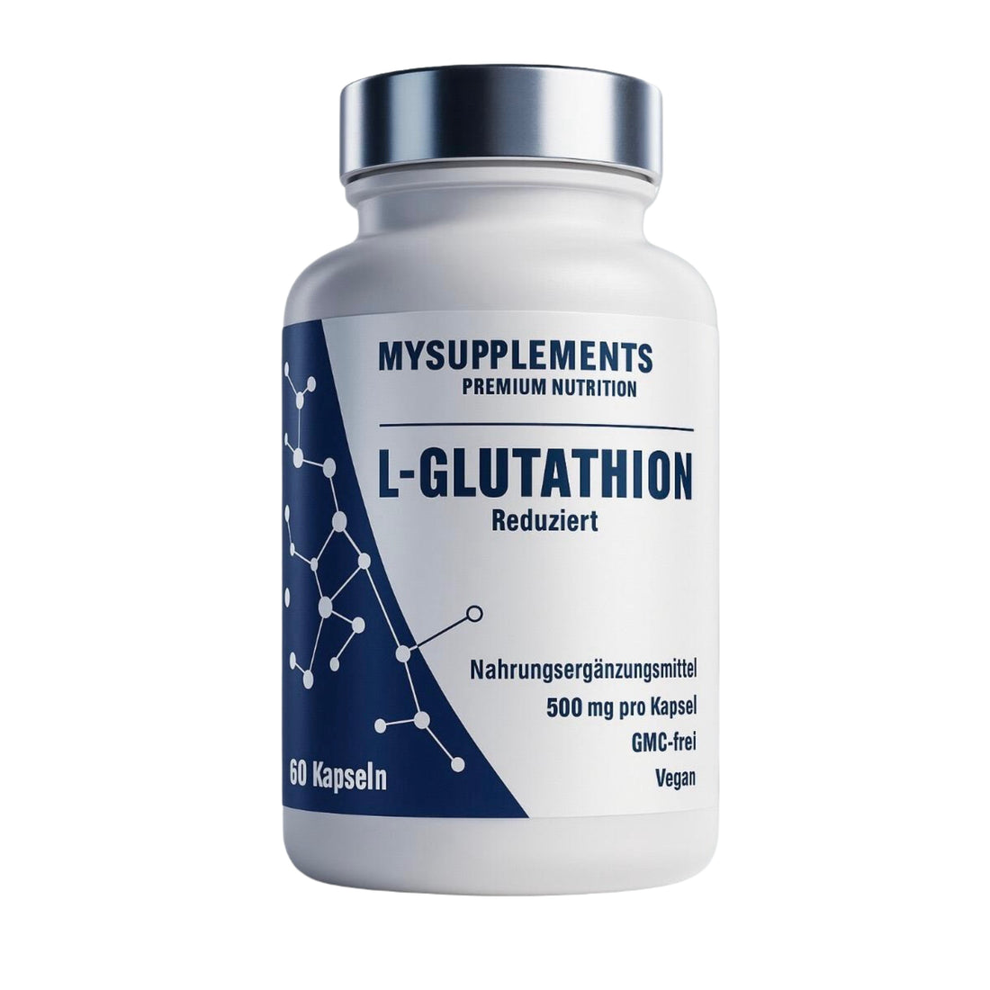 Glutathion Kapseln – Reduziertes L-Glutathion, hochrein