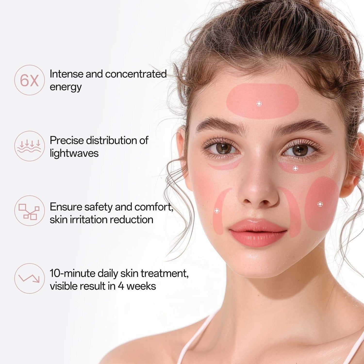 MySupplements® Premium LED Lichttherapie Maske – Silikon, 7 Farben, Anti-Aging &amp; Hautstraffung